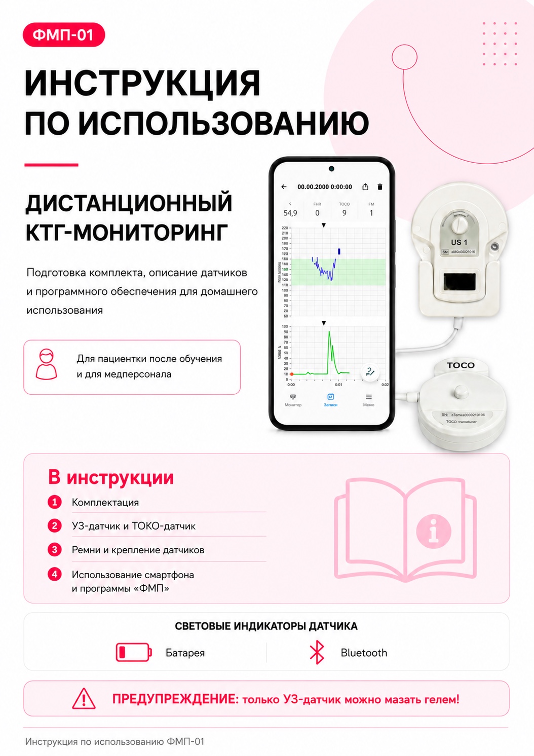 Обложка инструкции по использованию ФМП-01